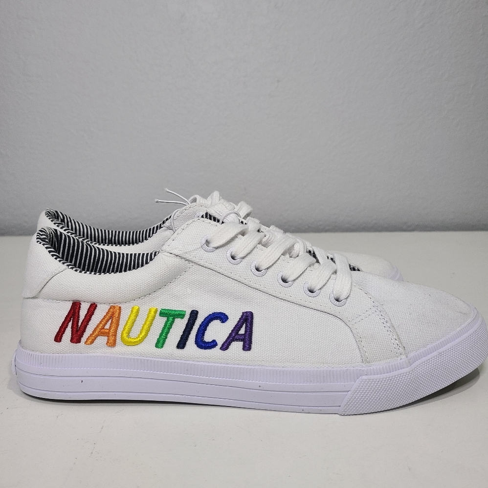NEW Nautica Rainbow Sneakers